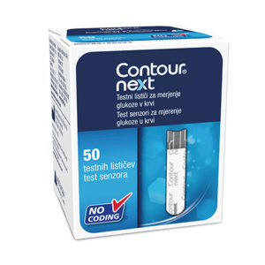 CONTOUR NEXT testni lističi